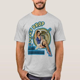 T-shirt Art chanceux de nez de 2ÈME GUERRE MONDIALE de