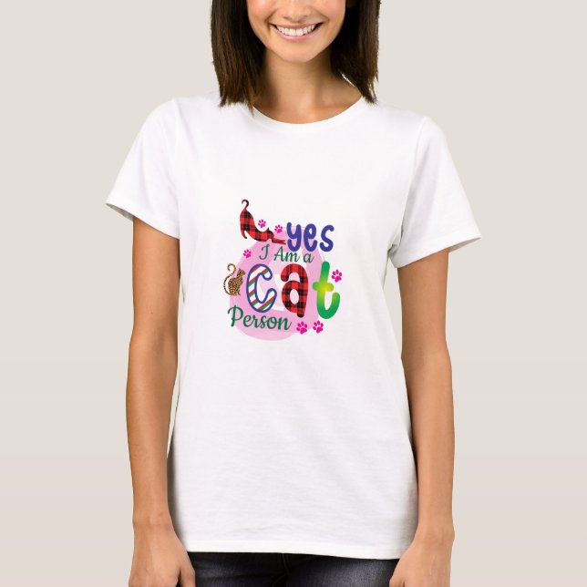T-shirt Art Chat Je Suis Un Chat (Devant)