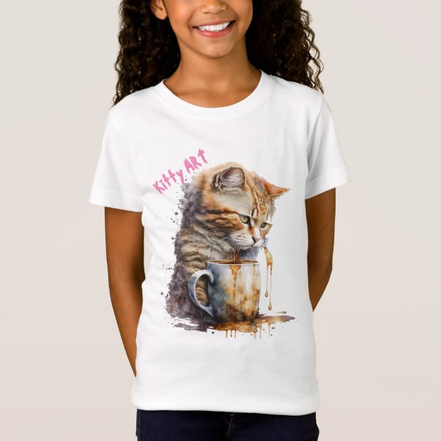 T-Shirt ART CHATON (Devant)