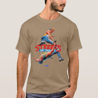 T-shirt Art clé de Streets of Rage SEGA Genesis Jeu vidéo