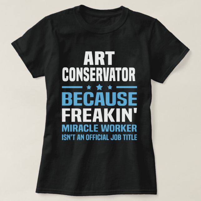 T-shirt Art Conservator (Design devant)