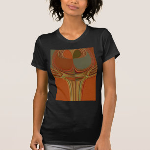 T-shirt Art contemporain africain Terre