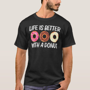 T-shirt Art cool Donut Pour Hommes Femmes Sucre Glaqué Cho