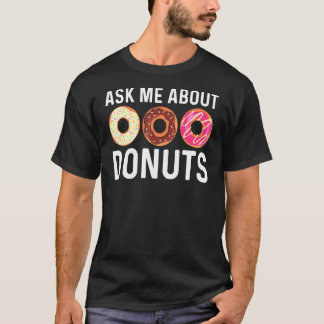 T-shirt Art cool Donut Pour Hommes Femmes Sucre Glaqué Cho