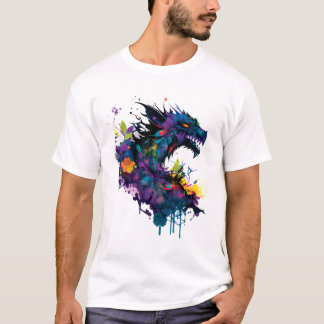 T-shirt Art cool du dragon