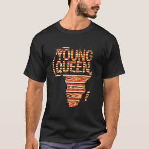 T-shirt Art Cool Kente en tissu pour enfants Filles Imprim