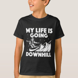 T-shirt Art cool Snowboard Pour Hommes Femmes Snowboard Sn