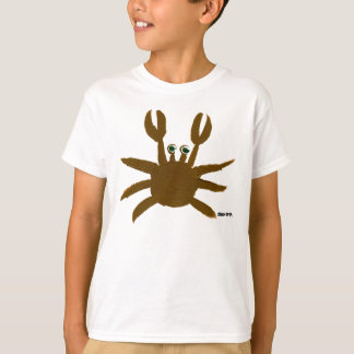 T-Shirt Art : Crabe fou vacances en bord de mer Mo