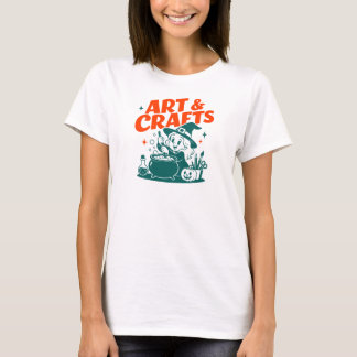 T-shirt Art & Crafts Sorcière Potions Graphiques Halloween