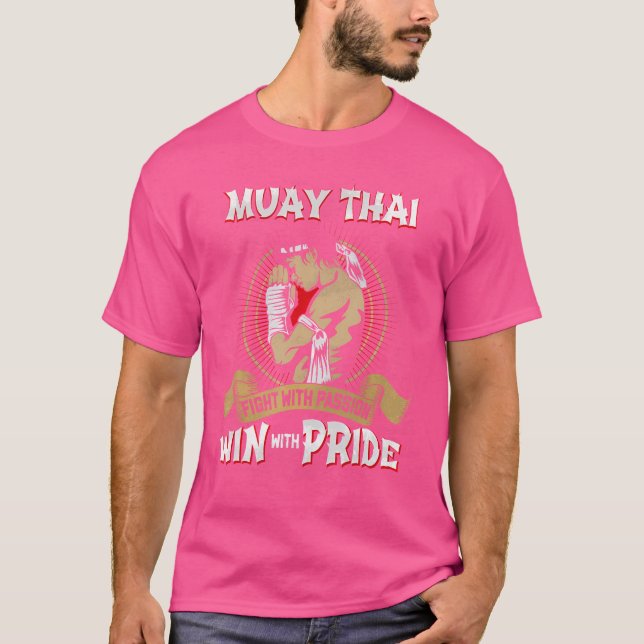 T-shirt Art De 8 Membres Muay Thai Fighter Master Warrior  (Devant)