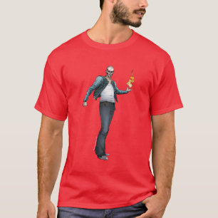 T-shirt Art de bande dessinée d'EL Diablo du peloton de