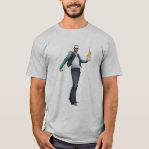 T-shirt Art de bande dessinée d'EL Diablo du peloton de