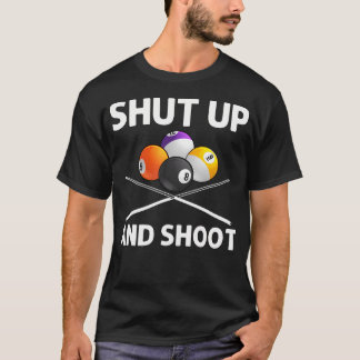 T-shirt Art de billard drôle pour amateur de billard joueu