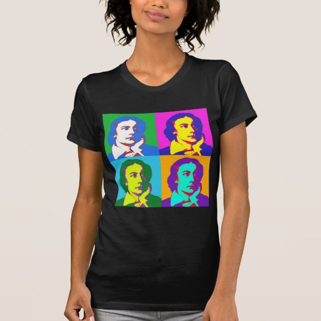 T-shirt Art de bruit de John Keats (Devant)