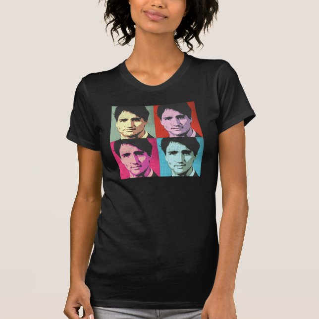 T-shirt Art de bruit Justin Trudeau - normal - .png (Devant)