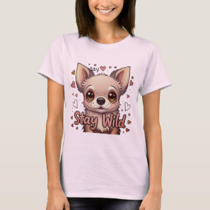 T-shirt Art de chien fantaisiste – Pupille étoilé au charm