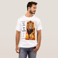 Art de citation inspirant du roi lion majestueux