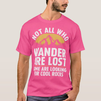 T-shirt Art de collection de roches pour collectionneur de