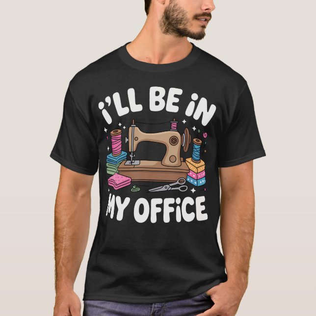 T-shirt Art de couture de matelassage drôle pour matelassi (Devant)
