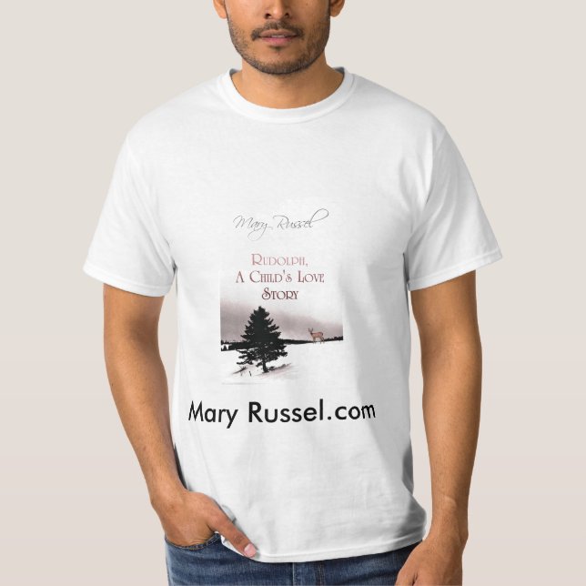 T-shirt Art de couverture de livre de Rudolph (Devant)