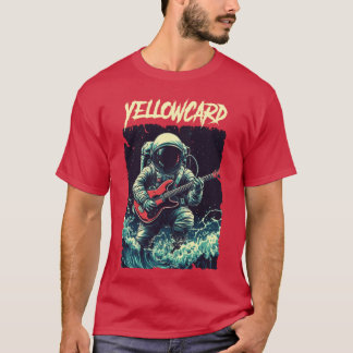 T-shirt art de fan de groupe YELLOWCARD ami vintage