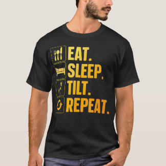 T-shirt Art de flipper drôle pour joueur de flipper Flippe