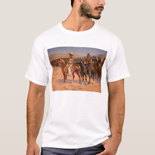 T-shirt Art de Frederic Remington (Devant)