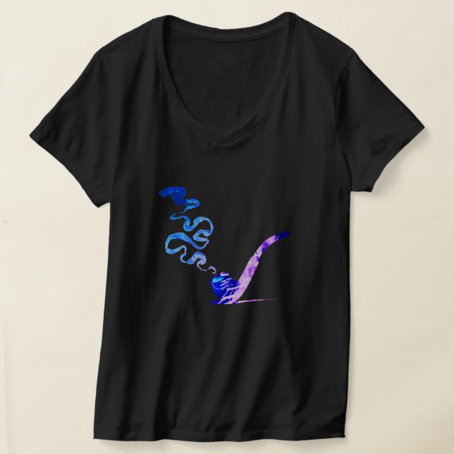 T-shirt Art de fumer la pipe (Miami) (Poser)