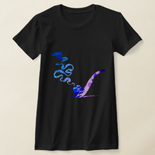 T-shirt Art de fumer la pipe (Miami)