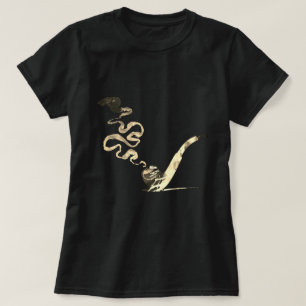 T-shirt Art de fumer la pipe (Vintage)