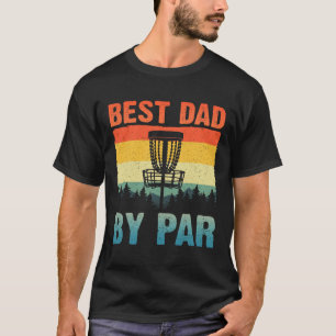 T-shirt Art de golf à disque drôle pour homme Papa joueur