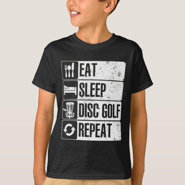 T-shirt Art de golf à disque drôle pour hommes femmes joue (Devant)