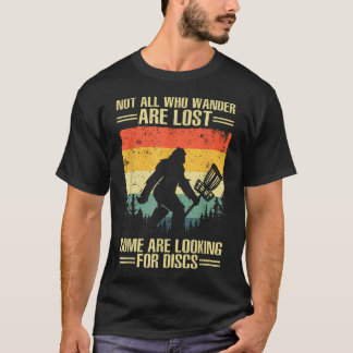 T-shirt Art de golf à disque drôle pour le golf à disque