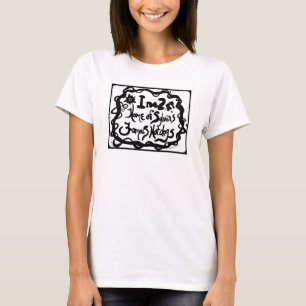 T-shirt Art de griffonnage de Rachel - les hot dogs