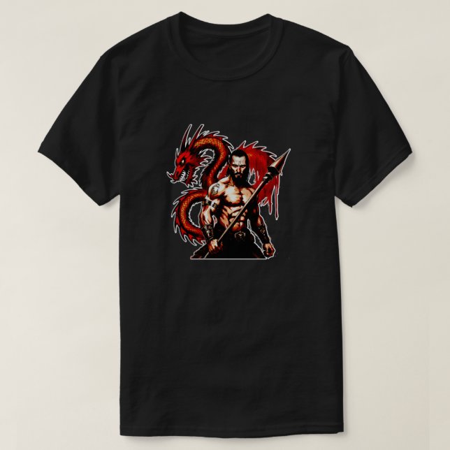 T-shirt Art de guerrier (Design devant)