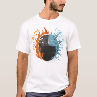 T-shirt Art de hockey