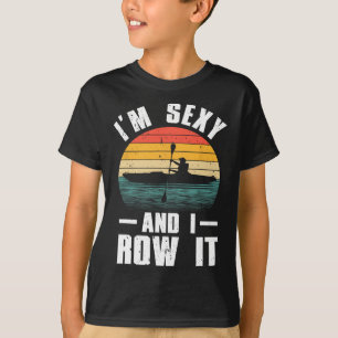 T-shirt Art de kayak cool pour hommes femmes kayakiste Ram