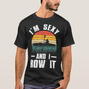 T-shirt Art de kayak cool pour hommes femmes kayakiste Ram