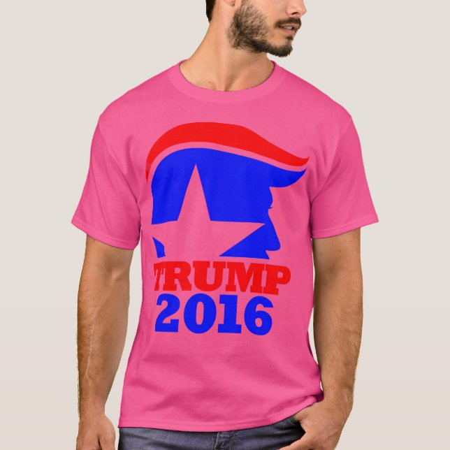 T-shirt Art de la campagne Trump 2016 (Devant)