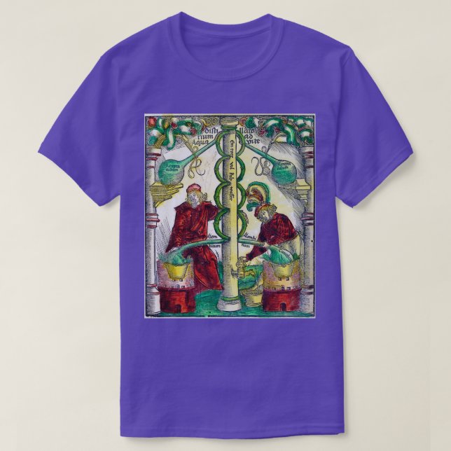 T-shirt Art de la distillation (Design devant)