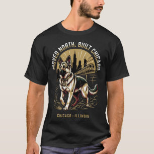 T-shirt Art de la fierté de l'héritage africain du berger 