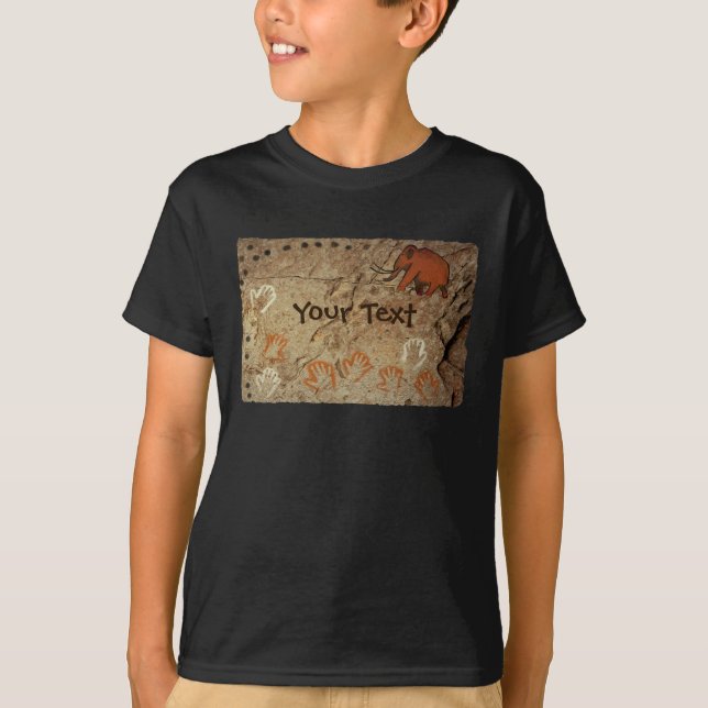T-shirt Art de la grotte glaciaire (Devant)