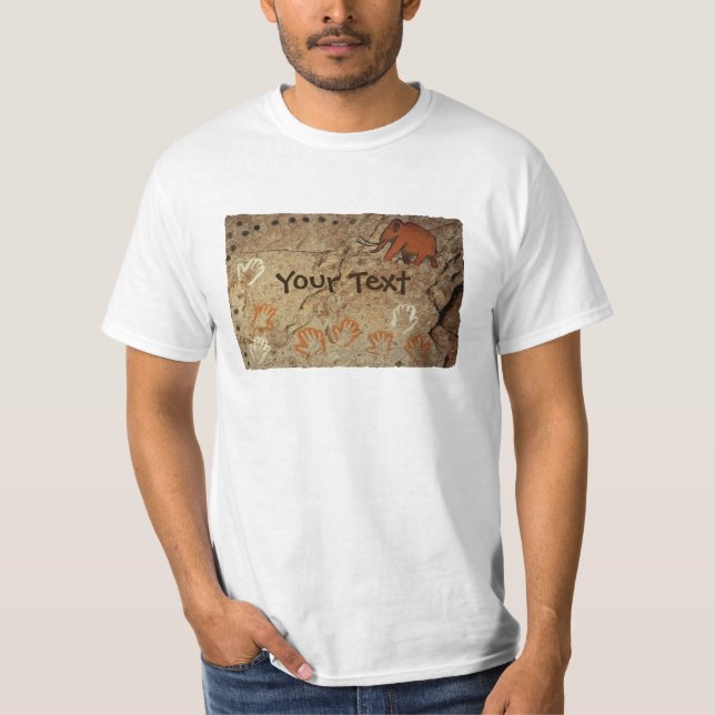 T-shirt Art de la grotte glaciaire (Devant)