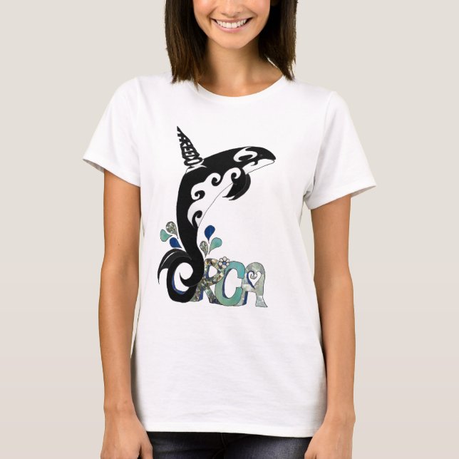 T-shirt Art de la liberté des orques (Devant)
