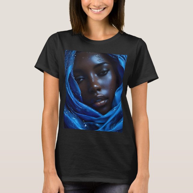 T-shirt Art de la mode africain (Devant)