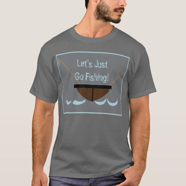 T-shirt Art de la pêche Hommes (Devant)