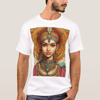 T-shirt art de la reine