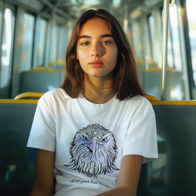 T-shirt Art de l'aigle à tête blanche nord-américain | Ble (Créateur téléchargé)