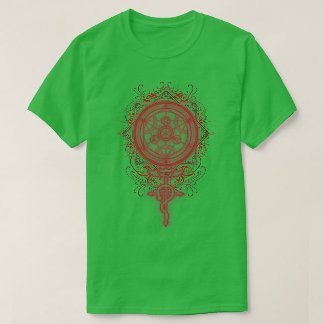 T-shirt Art de l'alchimie (Design devant)
