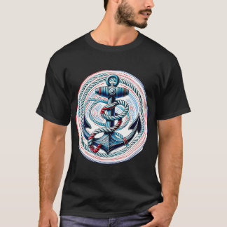 T-shirt Art de l'ancre